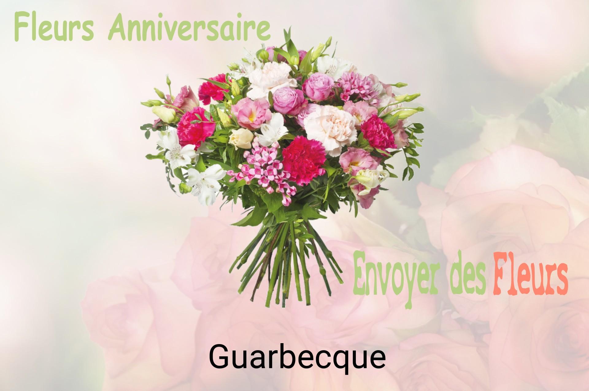 Bouquet de fleurs d’anniversaire livré à Guarbecque
