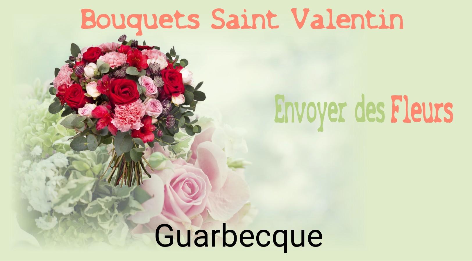 Roses de Saint-Valentin livrées à Guarbecque